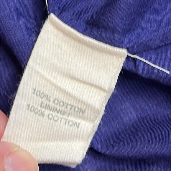 NWT ANTHROPOLOGIE FOREVER THAT GIRL PUFF SLEEVE MINI DRESS BLUE GINGHAM LARGE - Picture 6 of 17